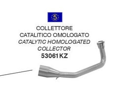 Colector catalítico ARROW homologado para escape Urban para Honda SH 125i ABS 2012-2016