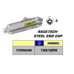 ARROW Race-Tech Titanium Silencer for KTM 690 Enduro R 2009-2016