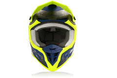 CASCO Cross / Enduro / Super Motard Acerbis LINEAR Amarillo/Azul 