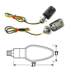 Freccia a Led SKIMPY (Coppia) - Nero