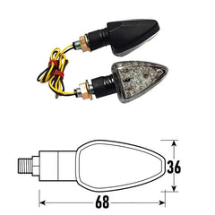 Freccia a Led ARW (Coppia) - Nero