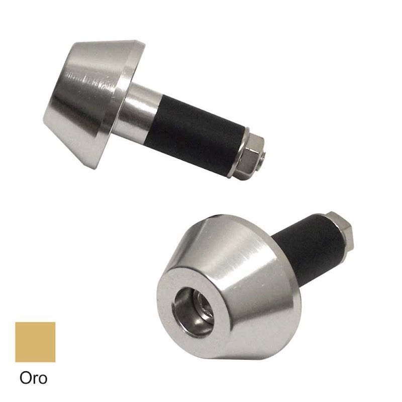 Stabilizzatore Manubrio CONIC Ø 13mm - Oro (Coppia)