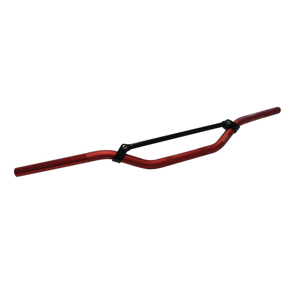 Manubrio Cross Ø 22,2mm - Rosso con Traversino (Rialzo 51,1mm)