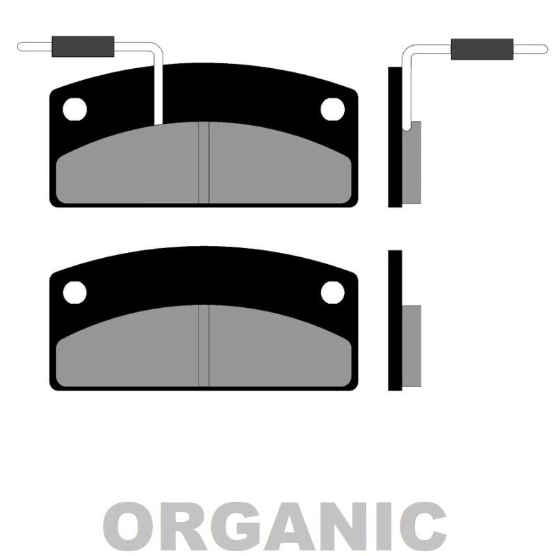 Pastiglie Freno Organiche BRENTA 3038