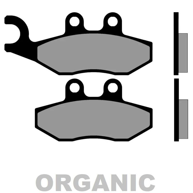 Pastiglie Freno Organiche BRENTA 3041 per APRILIA SPORT CITY ONE 2T 50 2008 2009 2010 2011