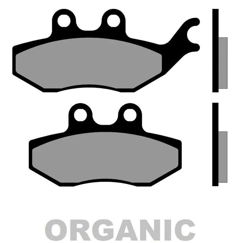 Pastiglie Freno Organiche BRENTA 3043 per ITALJET Jupiter 250 250 2001 2002 2003