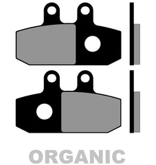 Pastiglie Freno Organiche BRENTA 3051 per APRILIA ATLANTIC 500 2001 2002 2003 2004