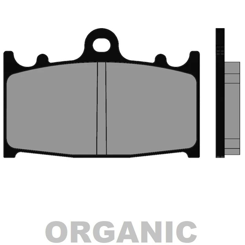 Pastiglie Freno Organiche BRENTA 3062 per KAWASAKI GPZ S 500 1994 1995 1996 1997 1998 1999 2000 2002 2003