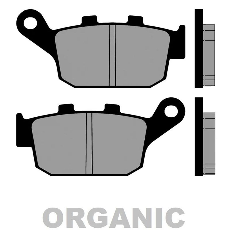 Pastiglie Freno Organiche BRENTA 3073 per BUELL CYCLONE 1200 M2 1200 2000 2001 2002