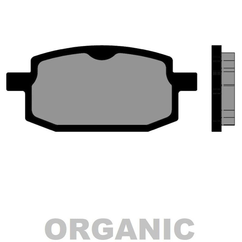 Pastiglie Freno Organiche BRENTA 3076 per ITALJET BAZOOKA 50 2T 50 1994