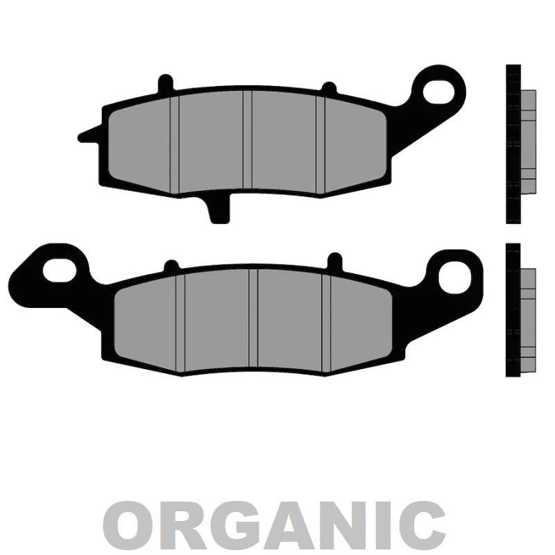 Pastiglie Freno Organiche BRENTA 3091 per KAWASAKI EJ 800 (W800) 800 2011 2012 2013 2014 2015 2016