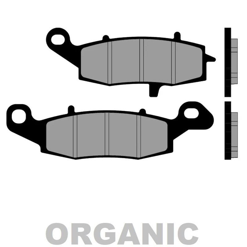 Pastiglie Freno Organiche BRENTA 3092 per KAWASAKI ER-6F 650 2006 2007 2008 2009 2010 2011 2012 2013 2014 2015 2016