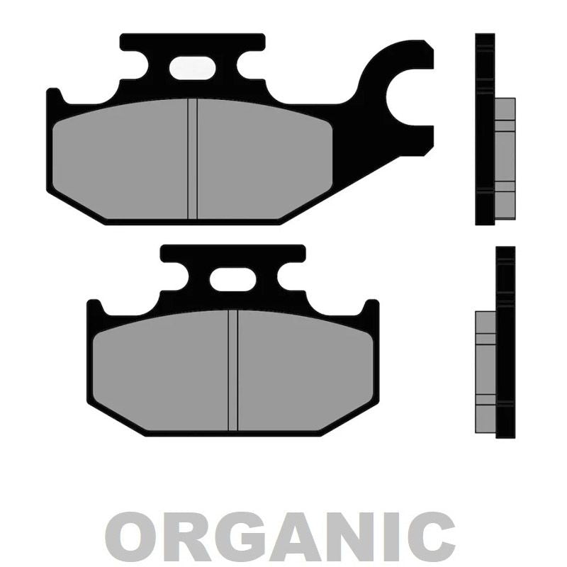 Pastiglie Freno Organiche BRENTA 3109