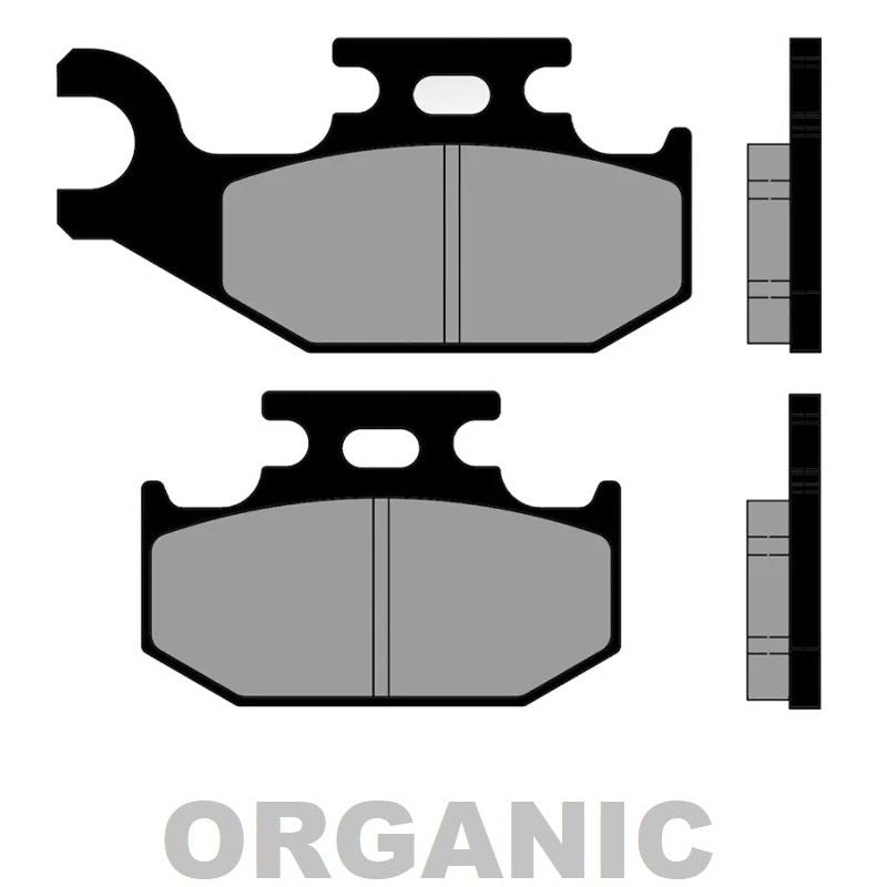 Pastiglie Freno Organiche BRENTA 3110 per BOMBARDIER CAN-AM ATV/UTV MAVERICK 1000 R EFI 4X4 1000 2013 2014 2015 2016 2017