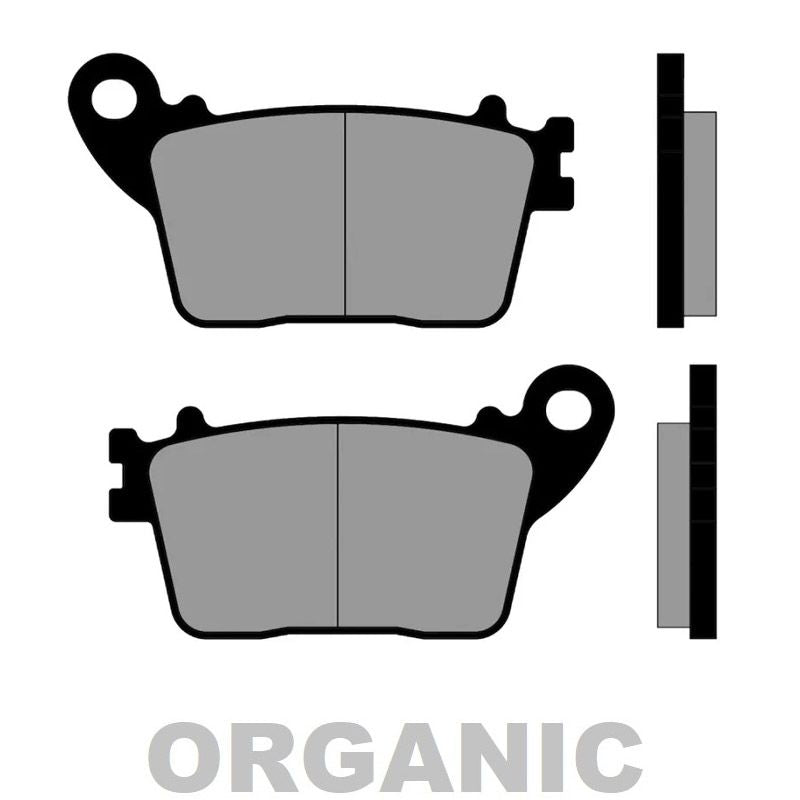 Pastiglie Freno Organiche BRENTA 3114 per HONDA CB 600 S HORNET/ABS 600 2007 2008 2009 2010 2011 2012 2013