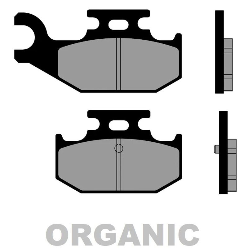 Pastiglie Freno Organiche BRENTA 3144