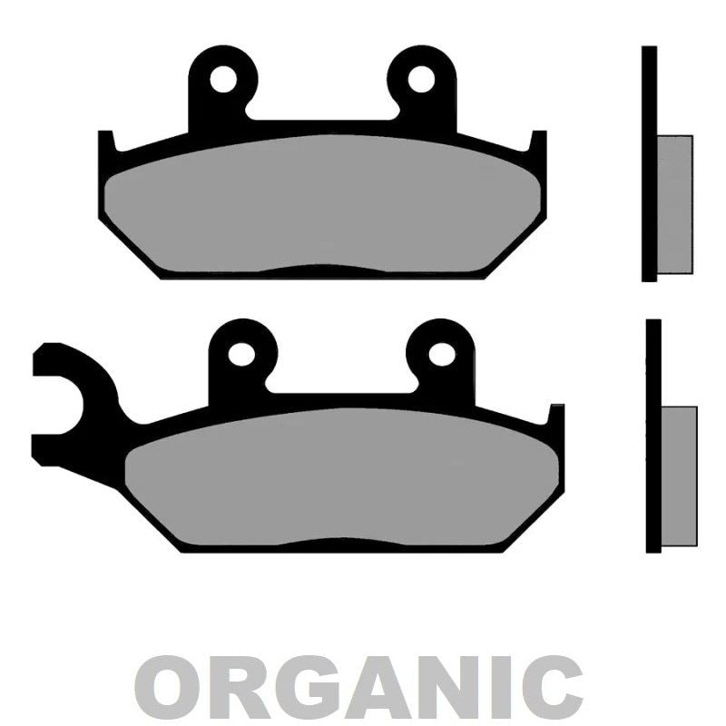 Pastiglie Freno Organiche BRENTA 3148 per YAMAHA XT E 600 1990 1991 1992 1993 1994 1995 1996 1997 1998 1999 2000 2001 2002