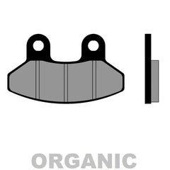 Pastiglie Freno Organiche BRENTA 3149 per SYM EURO MX 125 2002