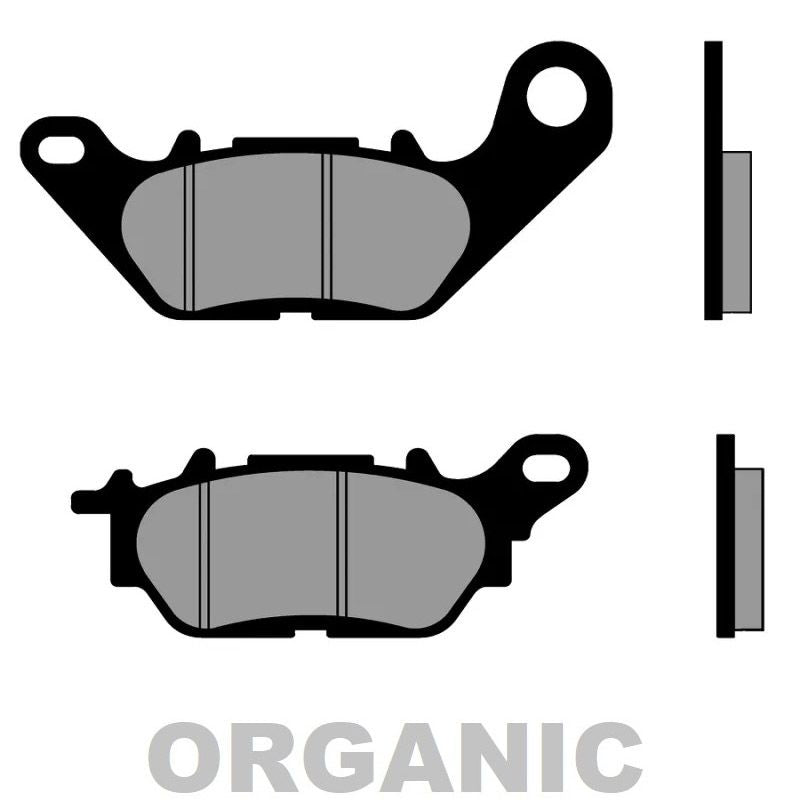 Pastiglie Freno Organiche BRENTA 3152 per YAMAHA LTS125-C D'ELIGHT 125 2017