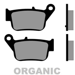 Pastiglie Freno Organiche BRENTA 3188 per SYM MAXSYM I 400 2011 2012