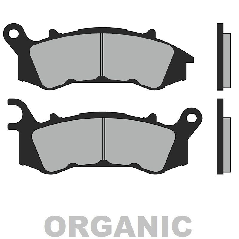 Pastiglie Freno Organiche BRENTA 3249