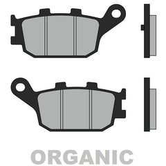 Pastiglie Freno Organiche BRENTA 3251 per HONDA NSS 250 A Jazz ABS 250 2000 2001 2002 2003 2004 2005 2006