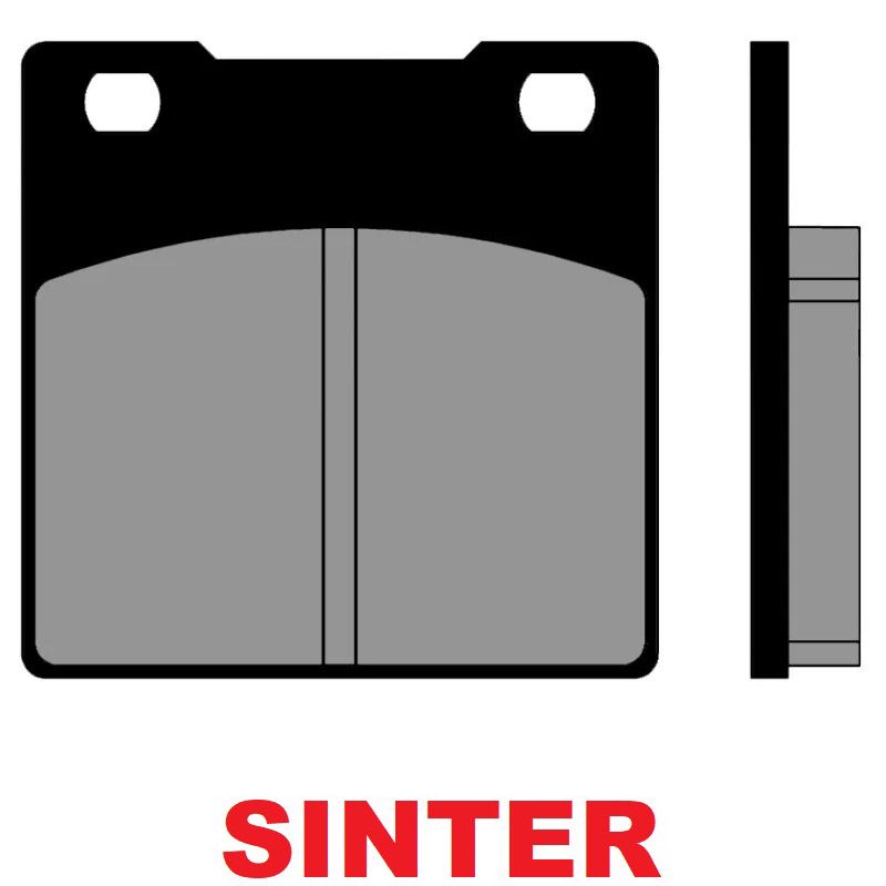 Pastiglie Freno Sinterizzate BRENTA 4052 per HONDA CB 250 N Euro 250 1978 1979 1980 1981