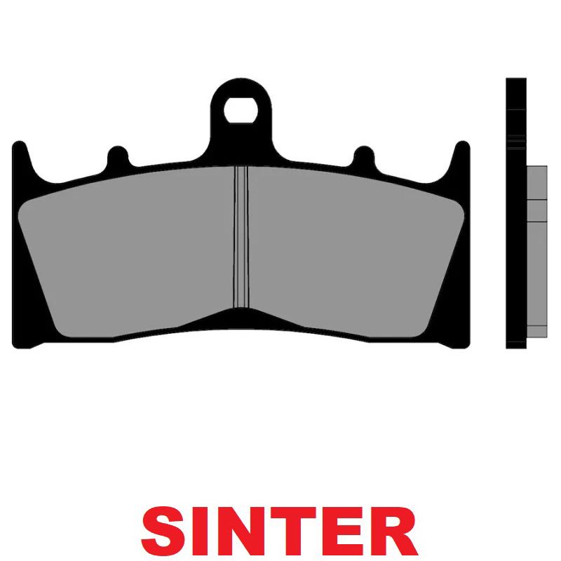 Pastiglie Freno Sinterizzate BRENTA 4060 per KAWASAKI NINJA ZX-12R 1200 2000 2001 2002 2003