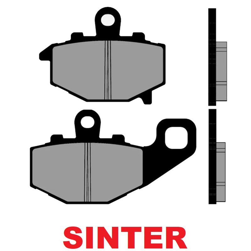 Pastiglie Freno Sinterizzate BRENTA 4089 per KAWASAKI ER-6F 650 2006 2007 2008 2009 2010 2011 2012 2013 2014 2015 2016