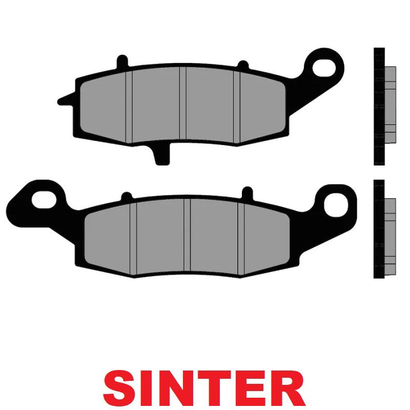 Pastiglie Freno Sinterizzate BRENTA 4091 per KAWASAKI EJ 800 (W800) 800 2011 2012 2013 2014 2015 2016