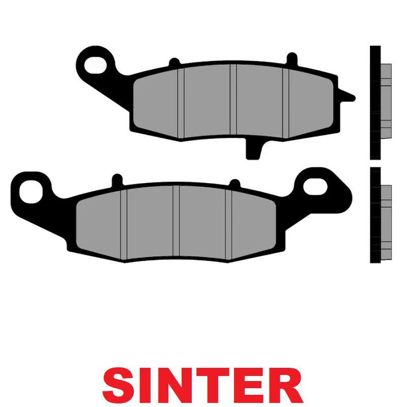 Pastiglie Freno Sinterizzate BRENTA 4092 per KAWASAKI ER-6F 650 2006 2007 2008 2009 2010 2011 2012 2013 2014 2015 2016