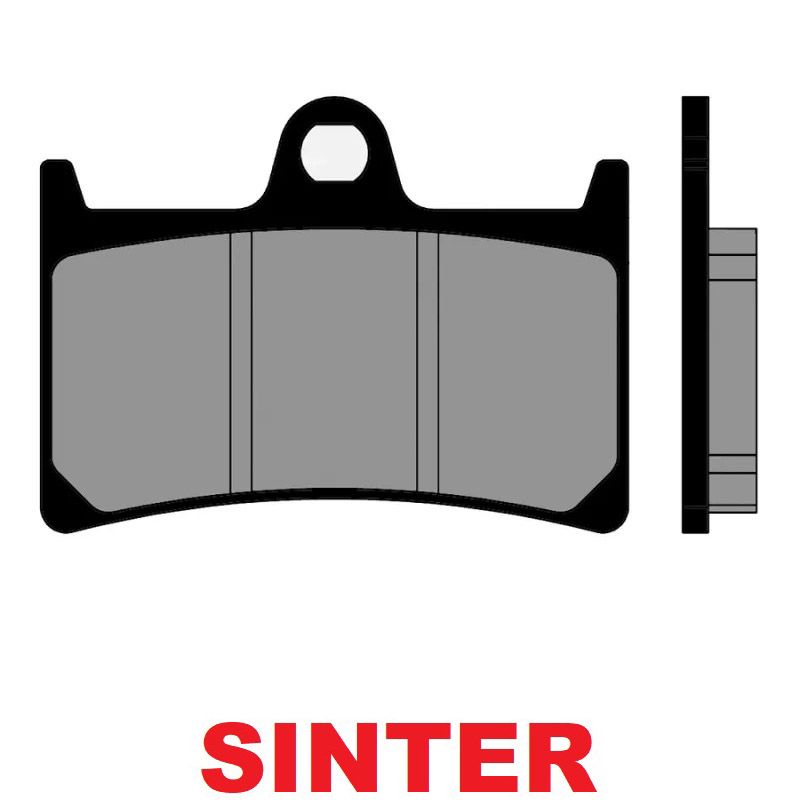 Pastiglie Freno Sinterizzate BRENTA 4094 per YAMAHA BT BULLDOG 1100 2002 2003 2004