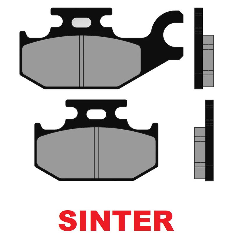 Pastiglie Freno Sinterizzate BRENTA 4108 per BENELLI CAFFE' NERO 250 2012 2013