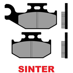 Pastiglie Freno Sinterizzate BRENTA 4110 per BOMBARDIER CAN-AM ATV/UTV MAVERICK 1000 R EFI 4X4 1000 2013 2014 2015 2016 2017