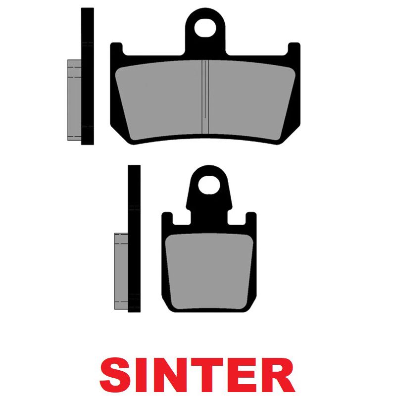 Pastiglie Freno Sinterizzate BRENTA 4118 per YAMAHA MT-01 1700 2007 2008 2009