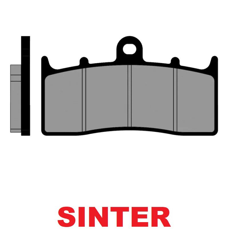 Pastiglie Freno Sinterizzate BRENTA 4124 per BMW K 1200 R/ SPORT 1200 2005 2006 2007 2008