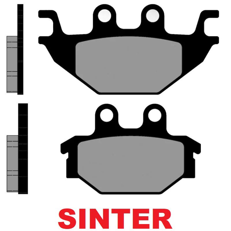 Pastiglie Freno Sinterizzate BRENTA 4133 per YAMAHA MT125 125 2015 2016