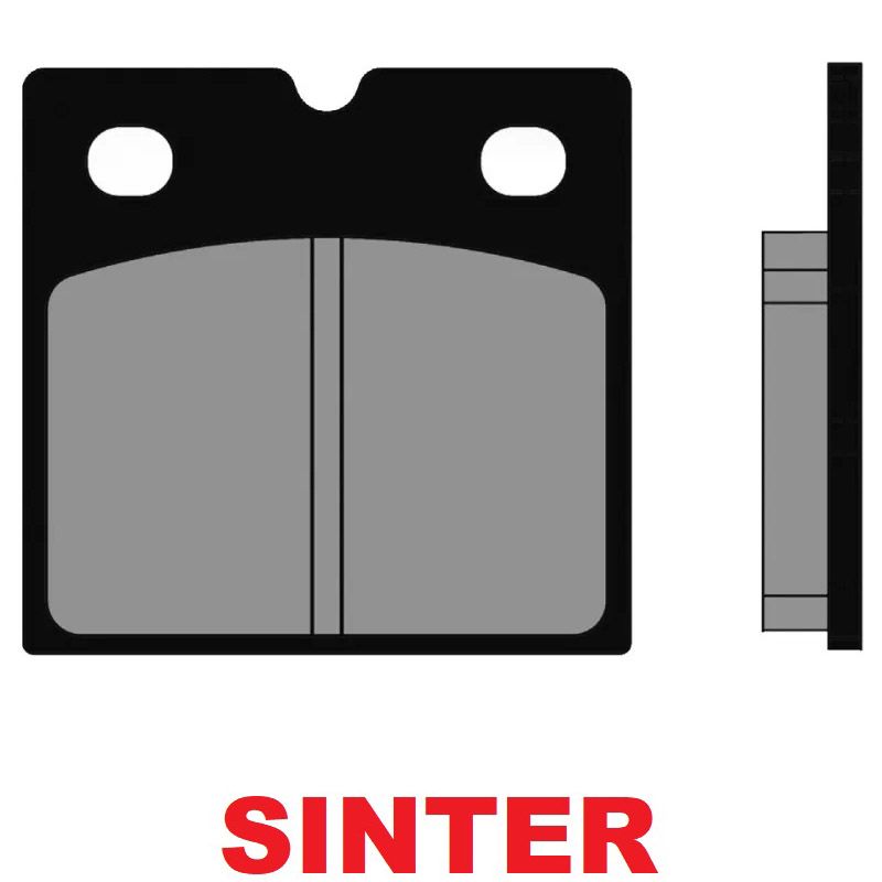 Pastiglie Freno Sinterizzate BRENTA 4141 per BIMOTA YB 5 1200 1987 1988