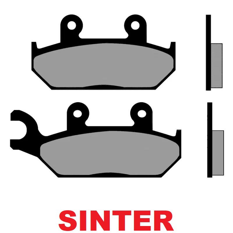 Pastiglie Freno Sinterizzate BRENTA 4148 per YAMAHA XT E 600 1990 1991 1992 1993 1994 1995 1996 1997 1998 1999 2000 2001 2002