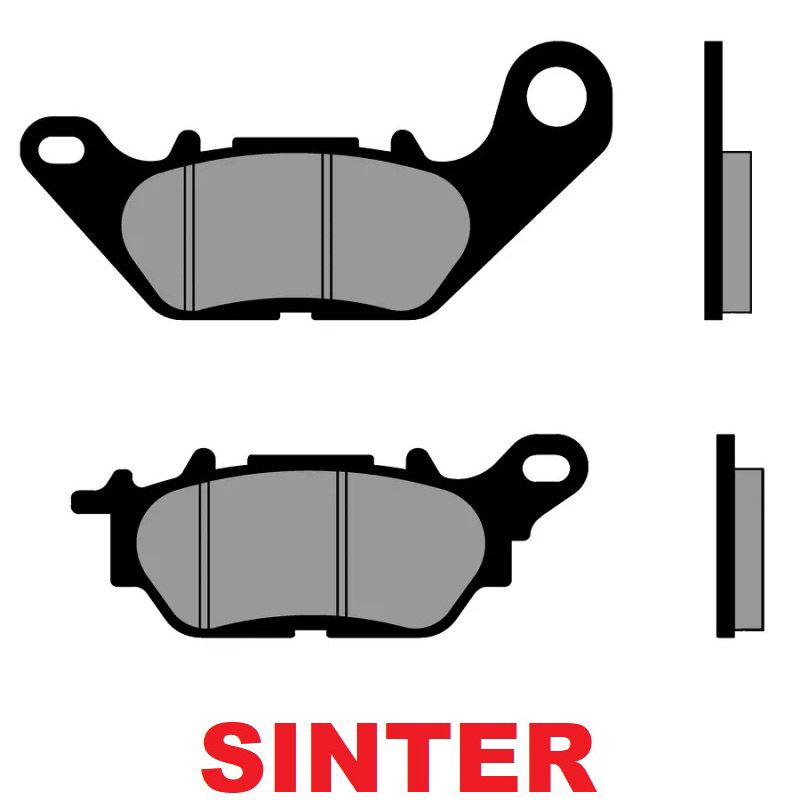 Pastiglie Freno Sinterizzate BRENTA 4152 per YAMAHA LTS125-C D'ELIGHT 125 2017