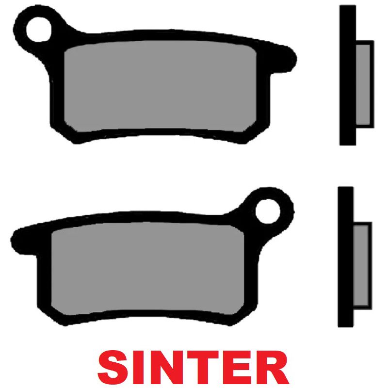 Pastiglie Freno Sinterizzate BRENTA 4160 per HUSQVARNA CR 65 2012