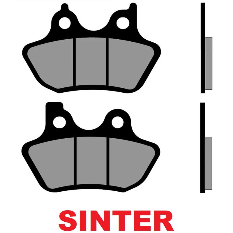 Pastiglie Freno Sinterizzate BRENTA 4165 per HARLEY-DAVIDSON XL 883 R SPORTSTER ROADSTER 883 2001 2002 2003