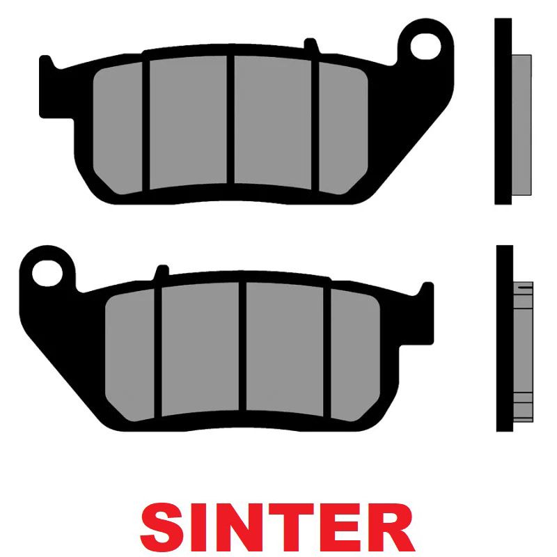 Pastiglie Freno Sinterizzate BRENTA 4166 per HARLEY-DAVIDSON XL 883N SPORTSTER IRON 883 2013