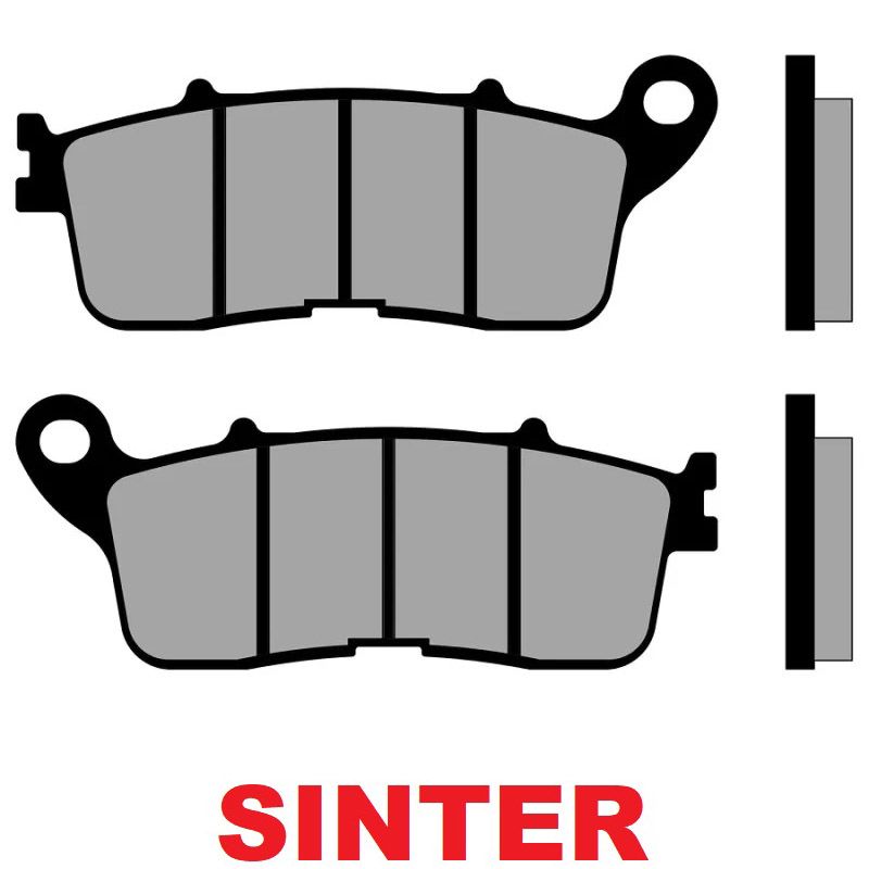 Pastiglie Freno Sinterizzate BRENTA 4198 per HONDA VFR 1200 F ABS 1200 2010 2011 2012 2013 2014 2015 2016