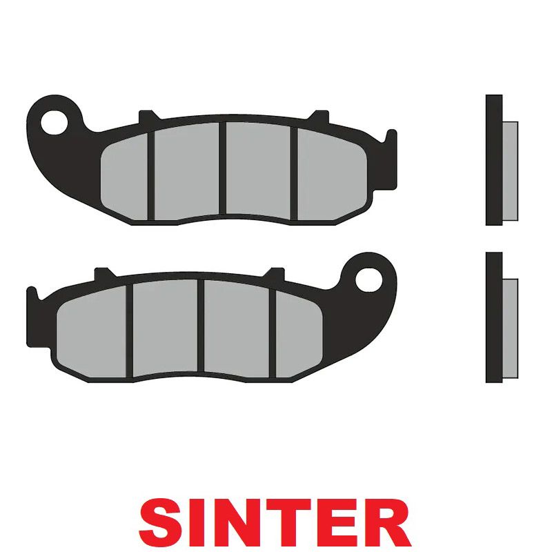 Pastiglie Freno Sinterizzate BRENTA 4221 per FANTIC TL 125 M Motard Casa 125 2017