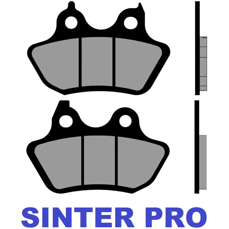 Pastiglie Freno Sinterizzate PRO BRENTA 7164 per HARLEY-DAVIDSON FLST HERITAGE SOFTAIL 1450 2006 2007 2008 2009 2010