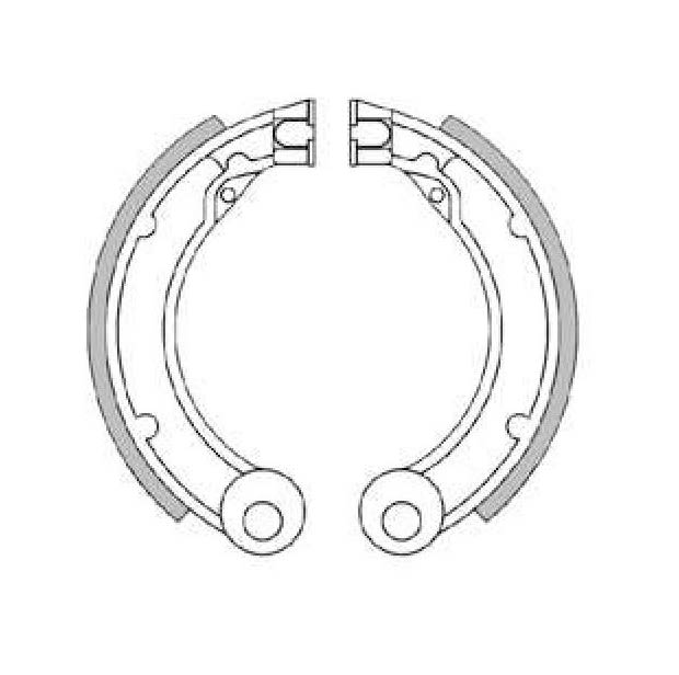 Ganasce Freno BRENTA 0127 per PIAGGIO VESPA 125 125 1963 1964 1965
