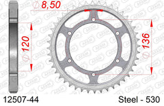 Corona AFAM 12507-44 in acciaio passo 530 YAMAHA XJ 600 RADIAN 1984  -1991  