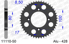 Corona AFAM 11110-50 in all. passo 428 HONDA CRF 100 F 2004  -2013  