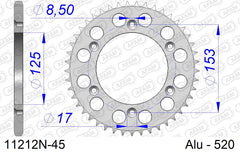 Corona AFAM 11212N-45 in all. passo 520 HONDA XR 400 R 1996  -2005  